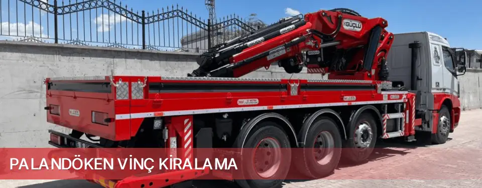 Palandöken İlçemi Vinç Kiralama